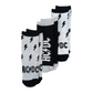 ACDC Socken Sneaker 3er Pack Unisex Größe 43-46
