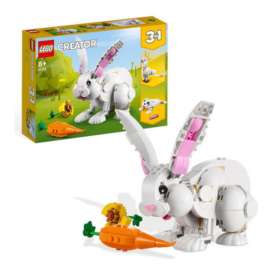 LEGO Creator 31133 3in1 Tierspielzeug Hase Papagei Robbe - NEU OVP