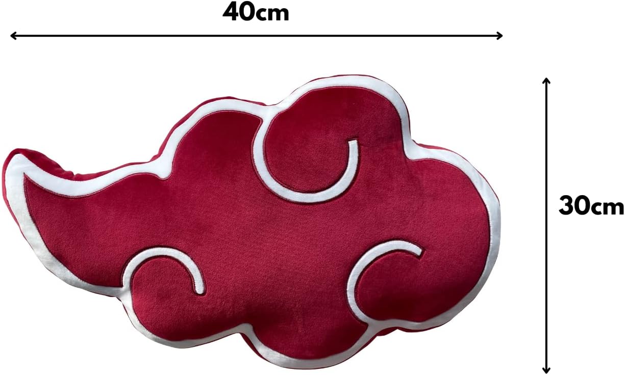 Kissen Wolke Naruto Akatsuki - Ultra weiches Plüsch Kissen 40cm