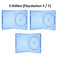 3x Original PS4 PS5 Playstation 4 5 Leerhüllen Ersatzhülle Spielhülle Game Hülle Case - NEU