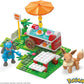 Mega Construx HDL80 - Pokémon Picknick Bauset 193 Teile Evoli und Lucario Spielzeug