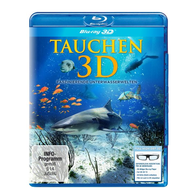 Tauchen 3D - Faszinierende Unterwasserwelten - Blu Ray 3D - NEU & OVP