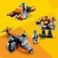 LEGO 31111 Creator 3-in-1 Cyber-Drohne - Cyber-Mech - Hoverbike Roboter Minifigur