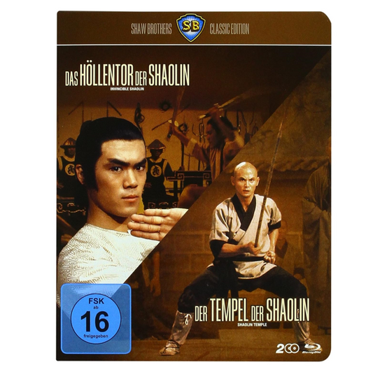 Shaw Brothers - Das Höllentor der Shaolin / Der Tempel der Shaloin - Blu Ray - NEU & OVP