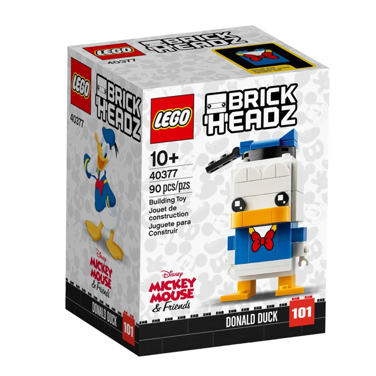 LEGO 40377 Donald Duck - Disney Mickey Mouse & Friends - Brickheadz - NEU OVP