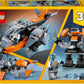 LEGO 31111 Creator 3-in-1 Cyber-Drohne - Cyber-Mech - Hoverbike Roboter Minifigur