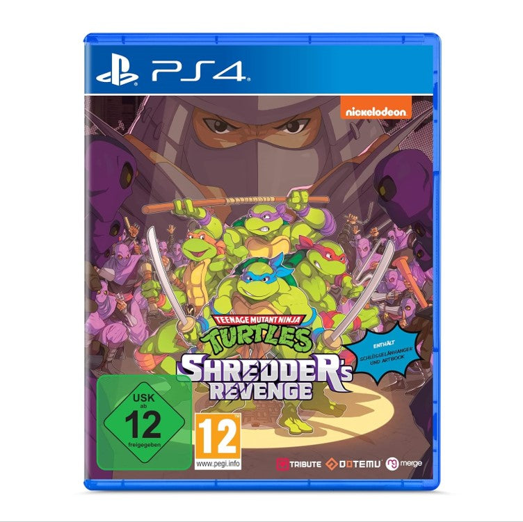 PS4 Playstation 4 - Teenage Mutant Ninja Turtles - Shredder's Revenge - NEU