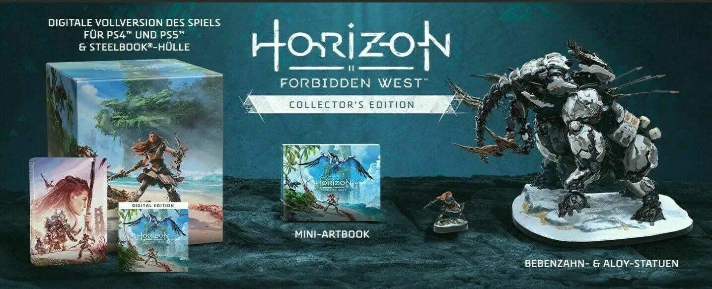 PS4 PS5 Playstation 4 & 5 - Horizon Forbidden West Collectors Edition - NEU
