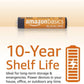 Amazon Basics AAA-Alkalibatterien, leistungsstarke Batterien, 1.5 V