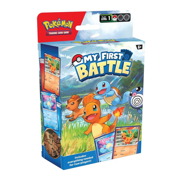 Pokémon TCG My First Battle – Glumanda & Schiggy (Starter-Kit mit 2 Mini-Decks)  NEU