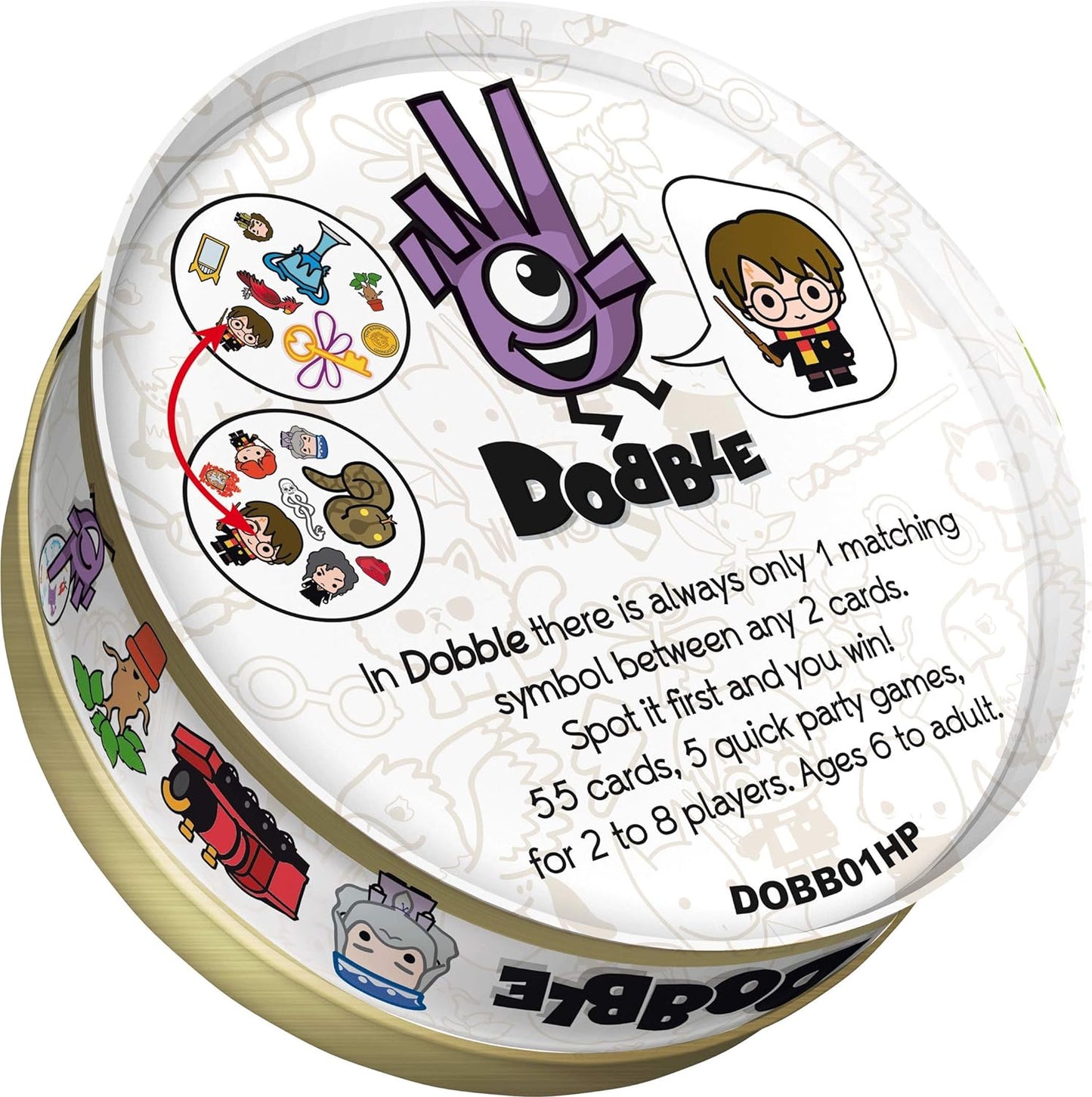 Harry Potter Dobble Card Game Kartenspiel Spiel Spaß Familie Kinder