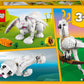 LEGO Creator 31133 3in1 Tierspielzeug Hase Papagei Robbe - NEU OVP