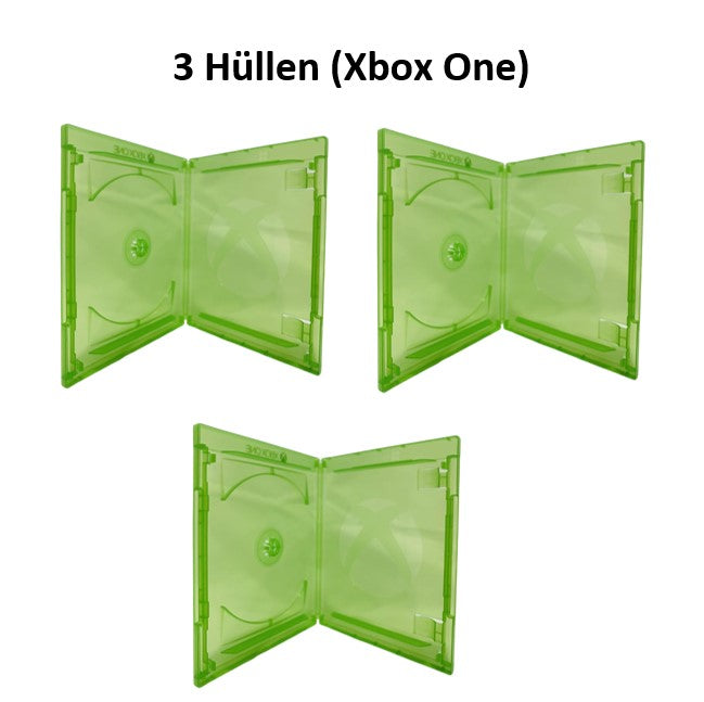 3x Xbox One Leerhüllen Ersatzhülle Spielhülle Game Hülle - NEU