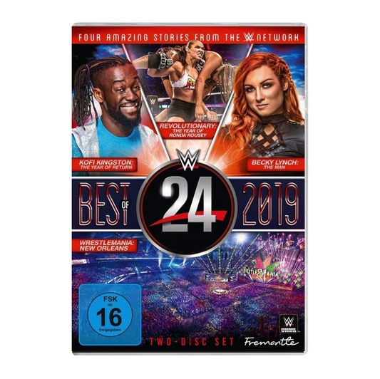 WWE: WWE 24 - The Best Of 2019 - DVD Video - NEU