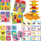 Lisciani 79872 Carotina Baby 4in1 Kinder Memory Puzzles Tower Logic Spiel