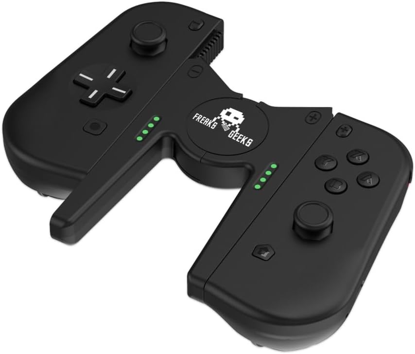 Freaks And Geeks - Kabelloser Controller für Nintendo Switch - Joy Con Type - Schwarz