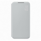 Samsung Galaxy S22 LED View Smartphone Cover Handy-Hülle Kartenhalterung Hellgrau