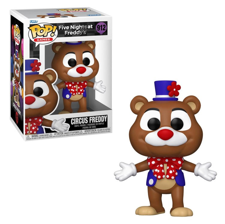 FUNKO POP Five Nights at Freddy's #912 Circus Freddy - Vinyl Figur - NEU