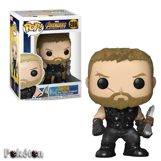 FUNKO POP Marvel Avengers #286 Thor - Vinyl Bobble-Head Figur - Neu