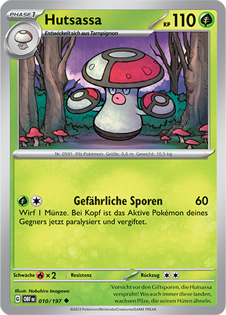 Pokemon Karmesin & Purpur - Obsidian Flammen (Reverse Holo Karten 1-99 - Auswahl)