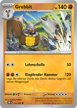 Pokemon Karmesin & Purpur - Obsidian Flammen (Karten 100-199 zur Auswahl)