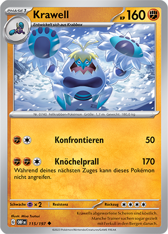 Pokemon Karmesin & Purpur - Obsidian Flammen (Karten 100-199 zur Auswahl)