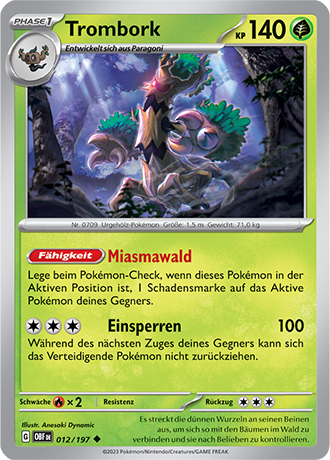 Pokemon Karmesin & Purpur - Obsidian Flammen (Reverse Holo Karten 1-99 - Auswahl)