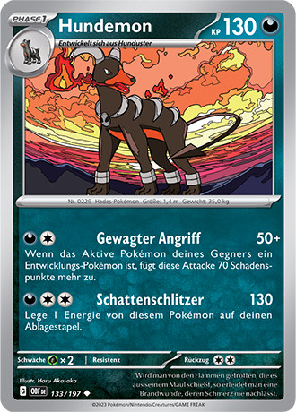 Pokemon Karmesin & Purpur - Obsidian Flammen (Karten 100-199 zur Auswahl)