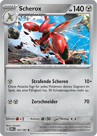 Pokemon Karmesin & Purpur - Obsidian Flammen (Karten 100-199 zur Auswahl)