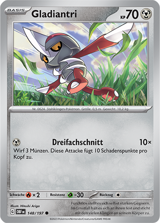 Pokemon Karmesin & Purpur - Obsidian Flammen (Karten 100-199 zur Auswahl)