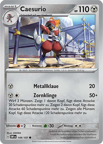 Pokemon Karmesin & Purpur - Obsidian Flammen (Karten 100-199 zur Auswahl)