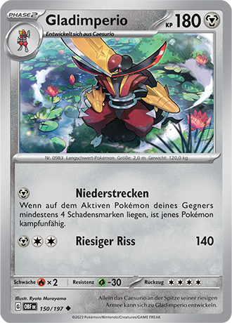 Pokemon Karmesin & Purpur - Obsidian Flammen (Karten 100-199 zur Auswahl)