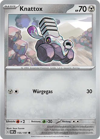 Pokemon Karmesin & Purpur - Obsidian Flammen (Karten 100-199 zur Auswahl)
