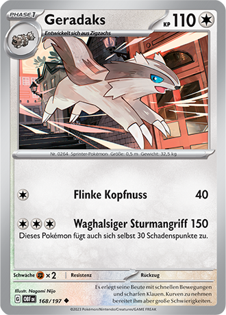 Pokemon Karmesin & Purpur - Obsidian Flammen (Karten 100-199 zur Auswahl)