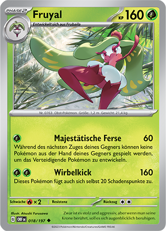 Pokemon Karmesin & Purpur - Obsidian Flammen (Reverse Holo Karten 1-99 - Auswahl)