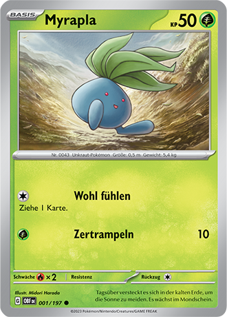 Pokemon Karmesin & Purpur - Obsidian Flammen (Reverse Holo Karten 1-99 - Auswahl)