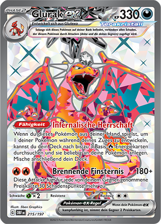 Pokemon Karmesin & Purpur - Obsidian Flammen (Karten 200-230 zur Auswahl)