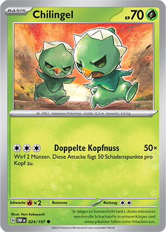 Pokemon Karmesin & Purpur - Obsidian Flammen (Reverse Holo Karten 1-99 - Auswahl)