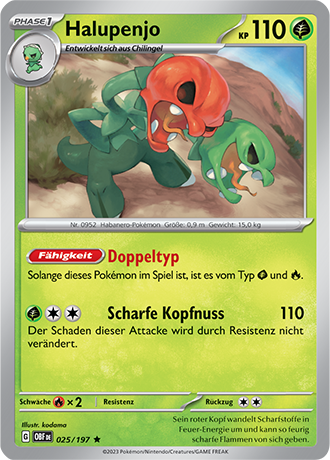 Pokemon Karmesin & Purpur - Obsidian Flammen (Reverse Holo Karten 1-99 - Auswahl)