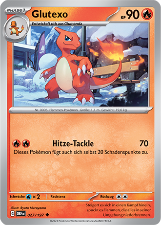 Pokemon Karmesin & Purpur - Obsidian Flammen (Reverse Holo Karten 1-99 - Auswahl)