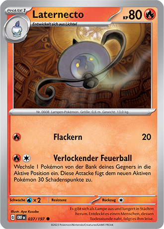 Pokemon Karmesin & Purpur - Obsidian Flammen (Reverse Holo Karten 1-99 - Auswahl)