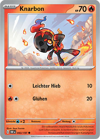 Pokemon Karmesin & Purpur - Obsidian Flammen (Reverse Holo Karten 1-99 - Auswahl)