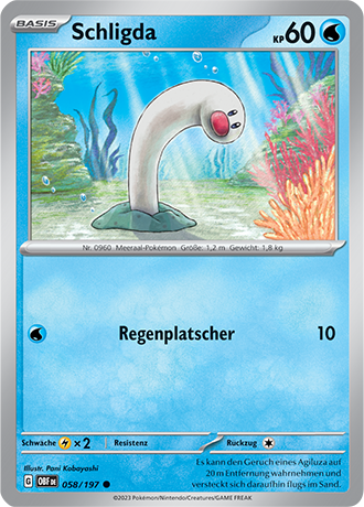 Pokemon Karmesin & Purpur - Obsidian Flammen (Reverse Holo Karten 1-99 - Auswahl)