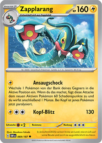 Pokemon Karmesin & Purpur - Obsidian Flammen (Reverse Holo Karten 1-99 - Auswahl)