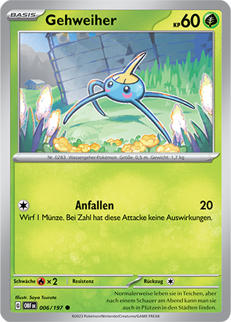 Pokemon Karmesin & Purpur - Obsidian Flammen (Reverse Holo Karten 1-99 - Auswahl)