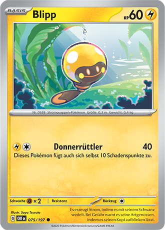 Pokemon Karmesin & Purpur - Obsidian Flammen (Reverse Holo Karten 1-99 - Auswahl)