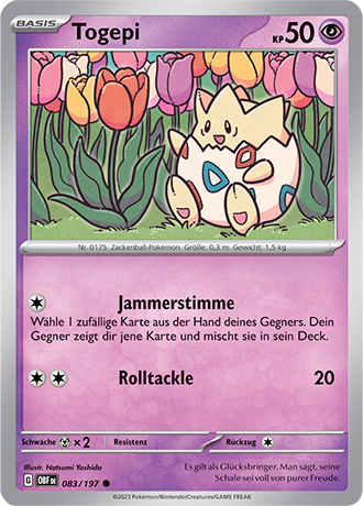 Pokemon Karmesin & Purpur - Obsidian Flammen (Reverse Holo Karten 1-99 - Auswahl)