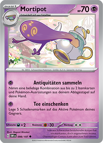 Pokemon Karmesin & Purpur - Obsidian Flammen (Reverse Holo Karten 1-99 - Auswahl)