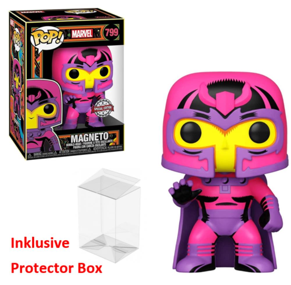 FUNKO POP Marvel #799 Magneto Special Edition Figur NEU + Protector Box
