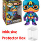 FUNKO POP Marvel #648 Captain America Special Figur NEU sealed + Protector Box
